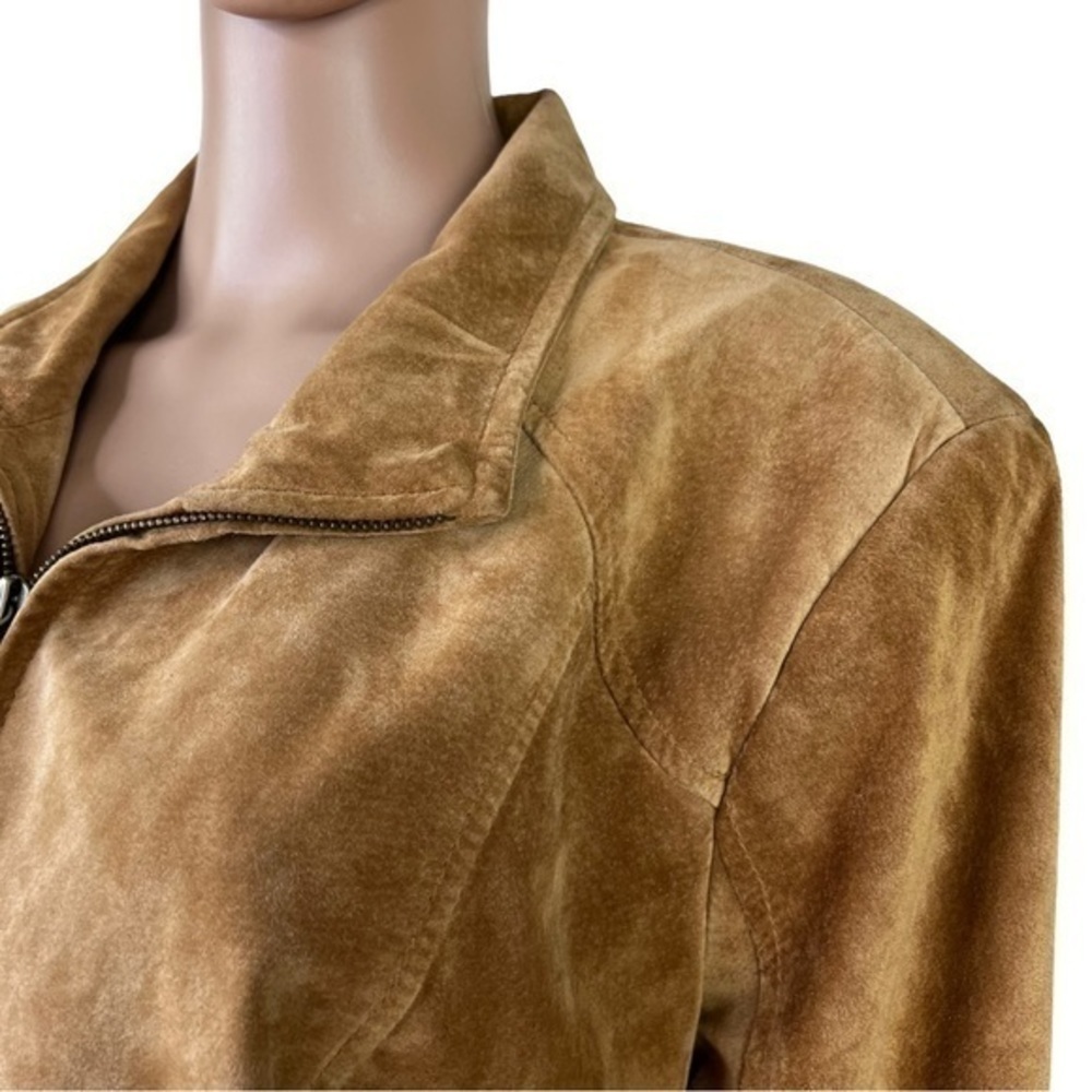 Preston & York Women's Brown Jacket 100% Leather Size XL - Picture 2 of 10